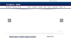 Desktop Screenshot of pier35boatsales.com.au